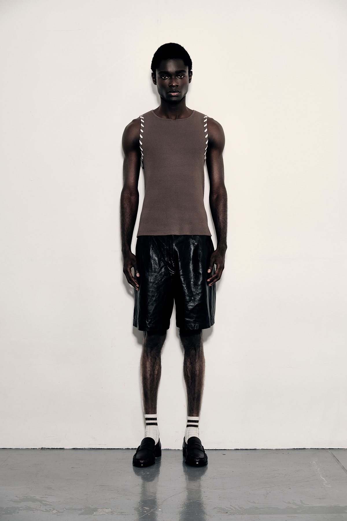 Whipstitch Men Rib Tank